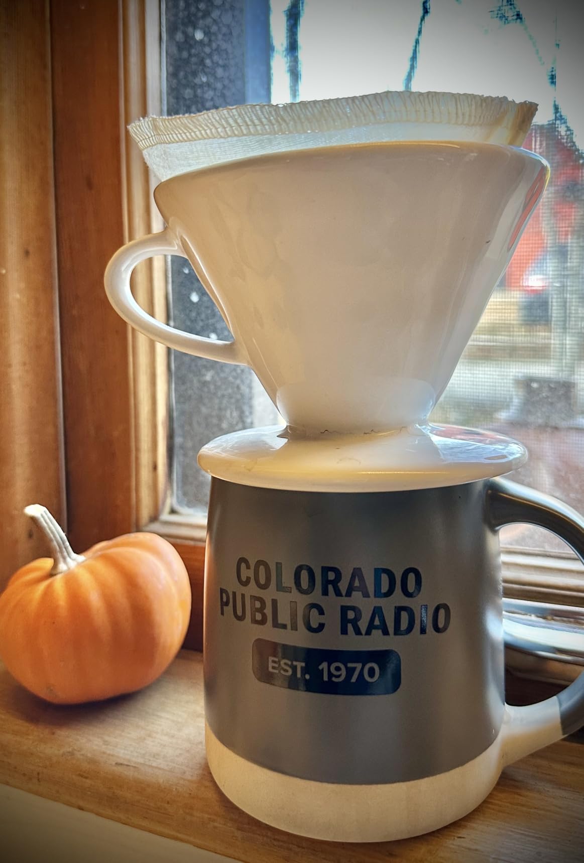 Pour Over Reusable Cloth Coffee Filter - Made in Canada of Hemp and Organic Cotton - Zero Waste, Eco-Friendly customer photo 1