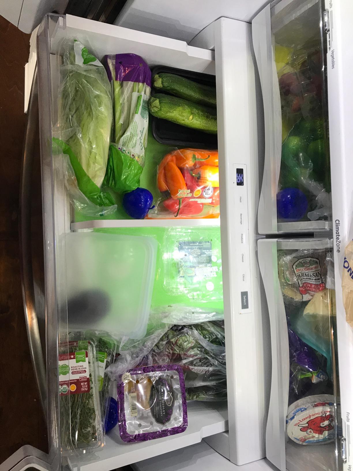 Fruit & Veggie Life Extender Drawer Liner - Refrigerator Organizers and Storage, Fridge Shelf Liners customer photo 1