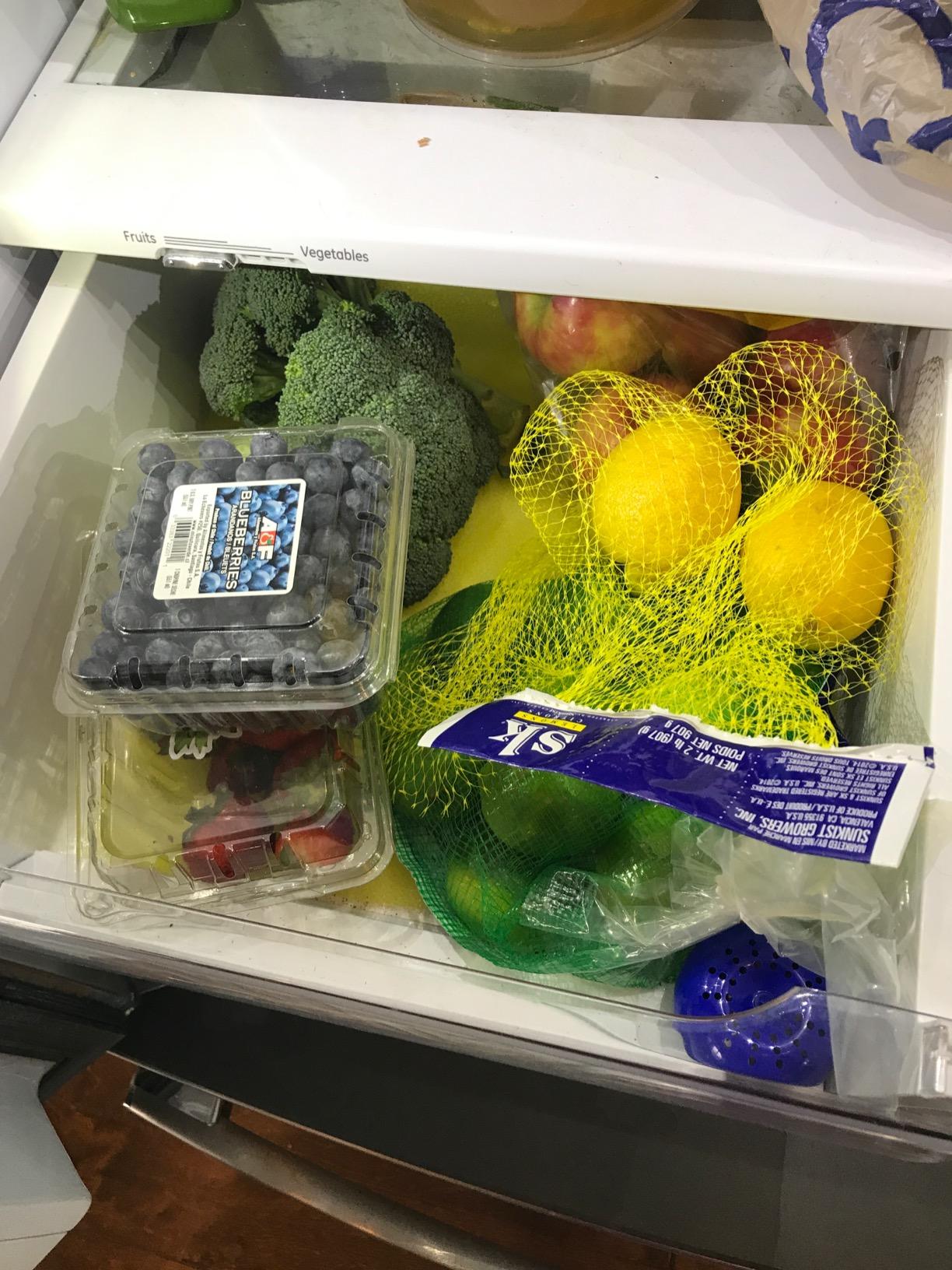 Fruit & Veggie Life Extender Drawer Liner - Refrigerator Organizers and Storage, Fridge Shelf Liners customer photo 2