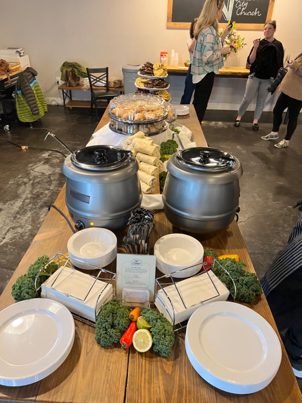 SYBO SB-6000 Commercial Grade Soup Kettle with Hinged Lid and Detachable Stainless Steel Insert Pot for Restaurant and Big Family, 10.5 Quarts, Black customer photo 2