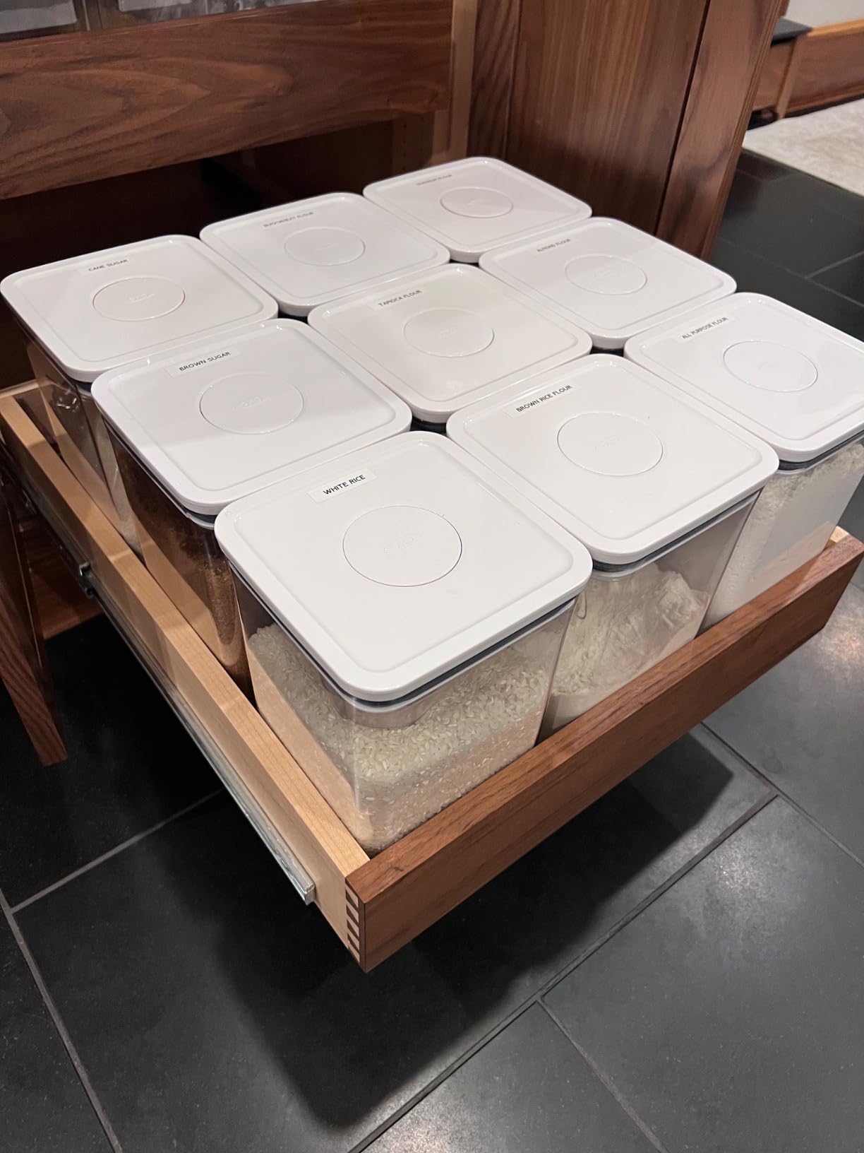 OXO Good Grips POP Container - Airtight 1.7 Qt for Coffee and More Food Storage, Rectangle, Clear customer photo 2