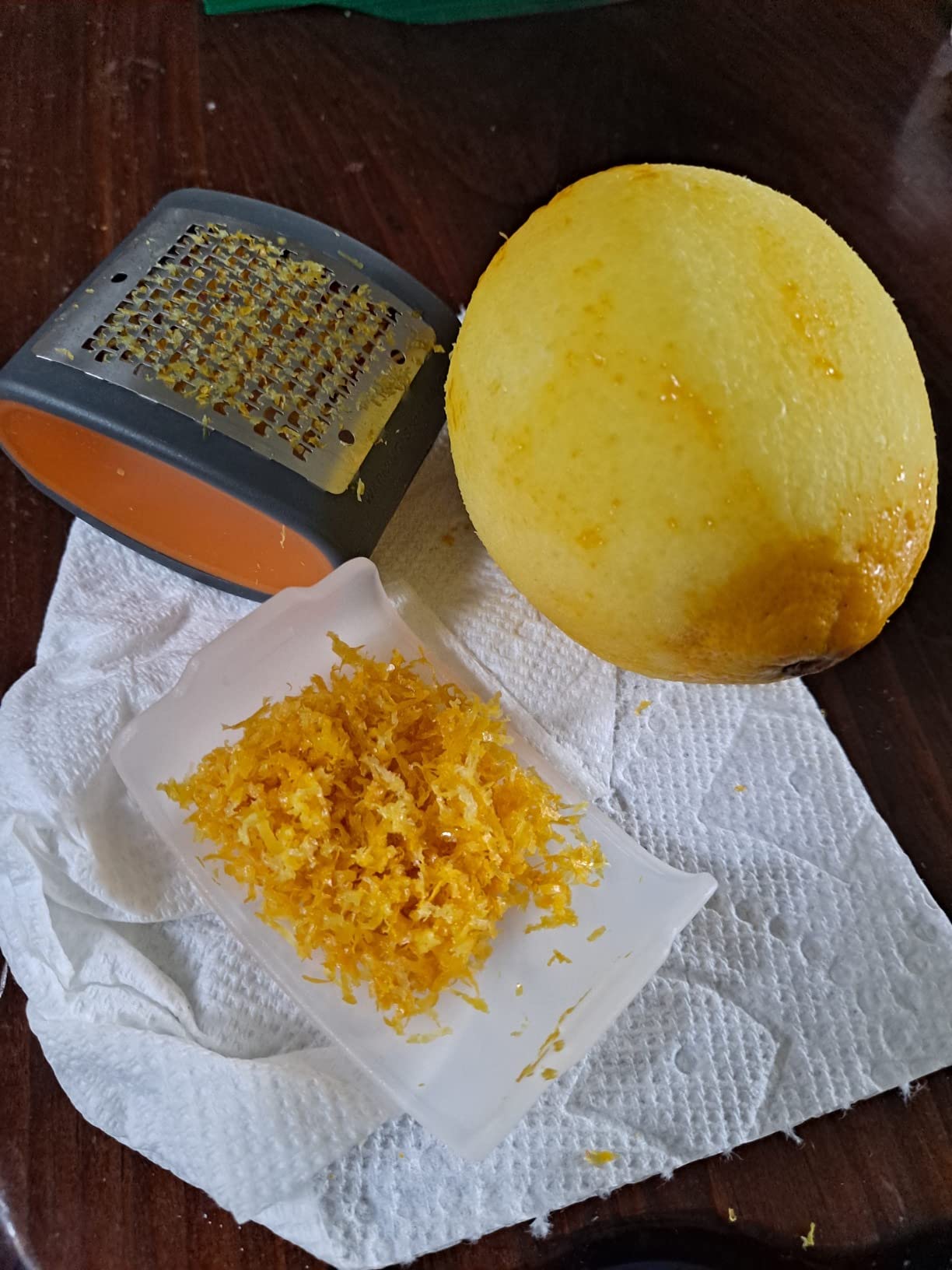 PrepWorks Pocket Citrus Zester - Compact, Stainless Steel Zester for Grating Citrus, Easy to Use, BPA-Free, Ergonomic Handle customer photo 2