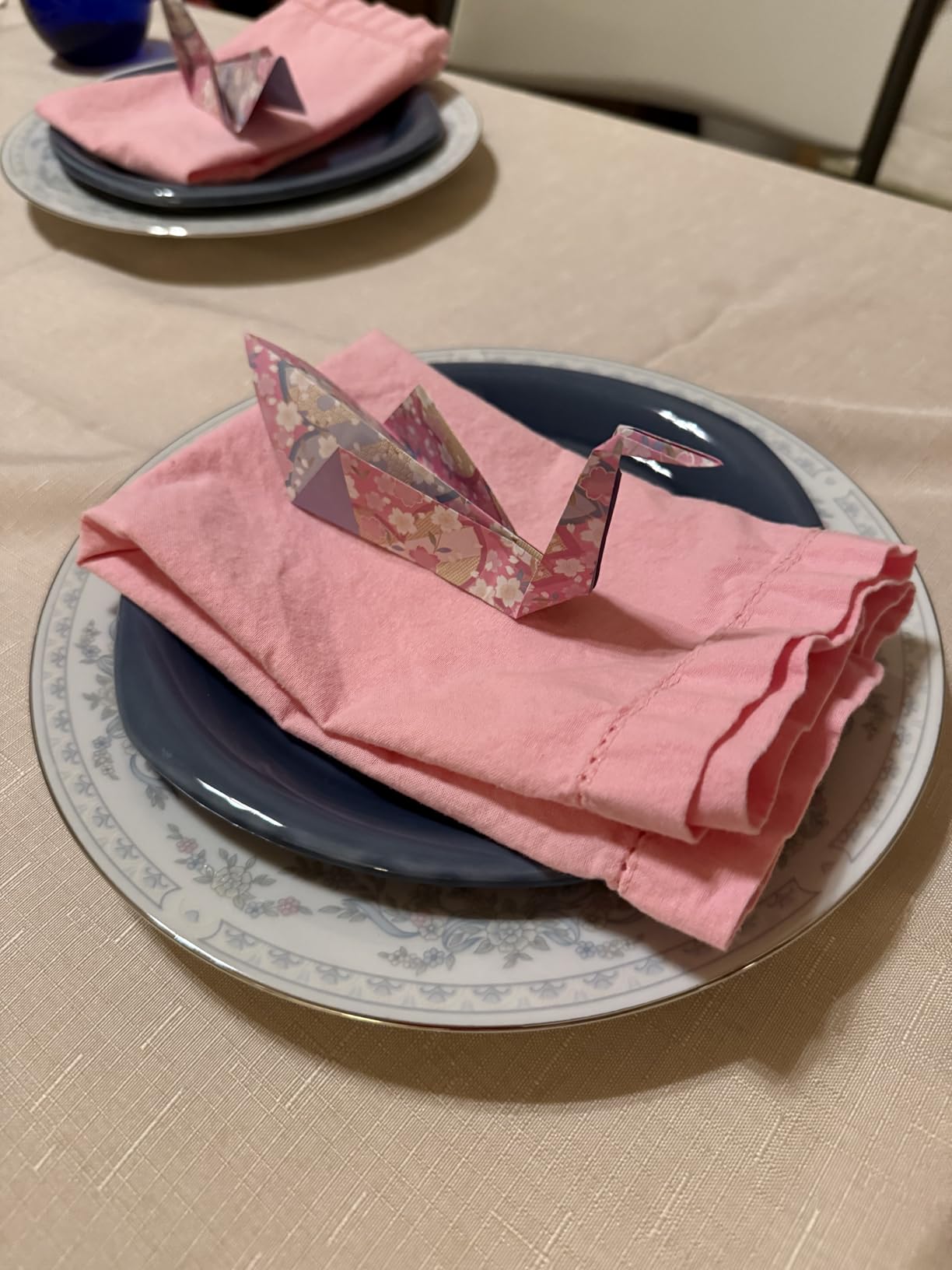 Lightnpro Flax Linen Napkins Set of 12 - Hemstitched Dinner Cloth Napkins, Washable and Reusable Natural Flax Napkins for Dining, Parties, Weddings, Holiday & Everyday Use - 18x18 Inch Natural Color customer photo 1