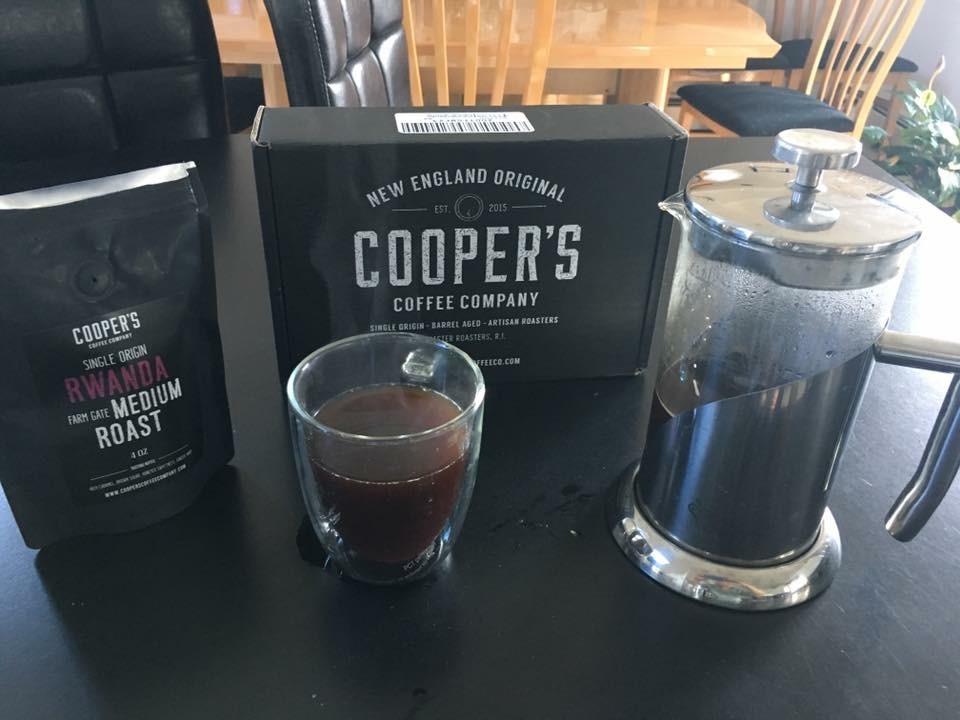 Gourmet Coffee Sampler Gift Box Set, Roasted Coffee Ground, Sumatra Dark, Kenya AA Medium-Dark, Rwanda Medium, Natural Ethiopian Light, Ground, 4 Bags, 16 oz Total customer photo 2