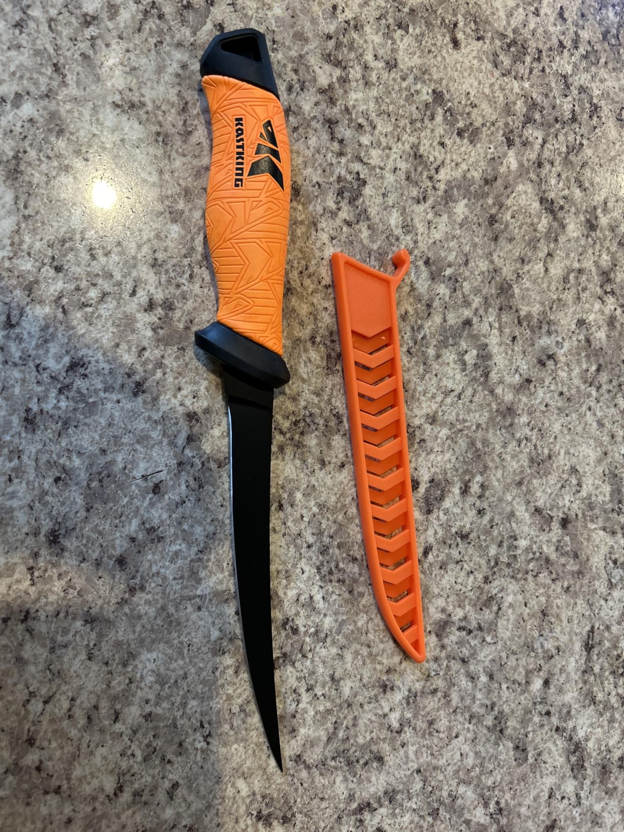 KastKing Speed Demon Pro Fillet Knife - Razor Sharp G4116 German Stainless-Steel Blade, Professional Level Knives for Filleting and Boning, Non-Slip Handles, Includes Protective Sheath customer photo 1