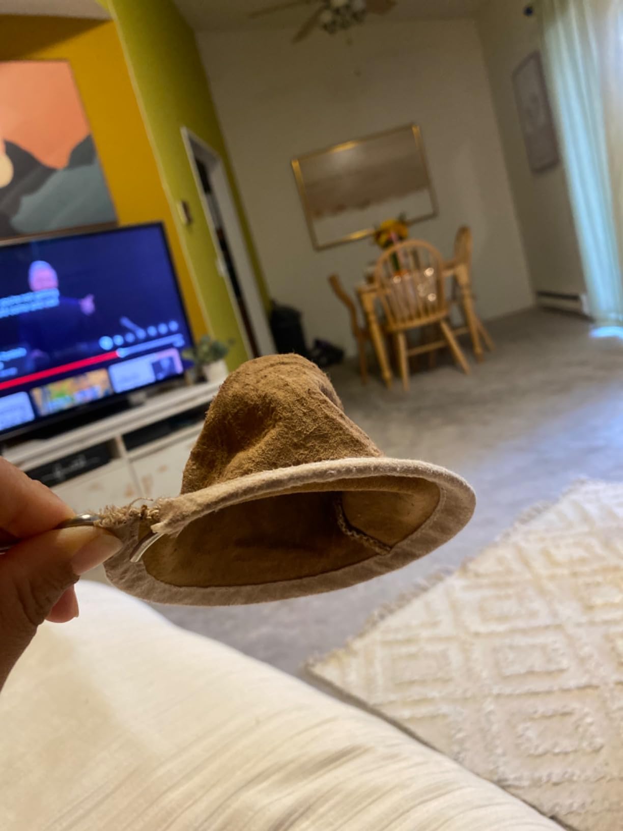 Fdit Coffee Filter Handmade Reusable Cafe Flannel Cloth Filter Bag Coffee Sock with Wooden Handle(Large) customer photo 1