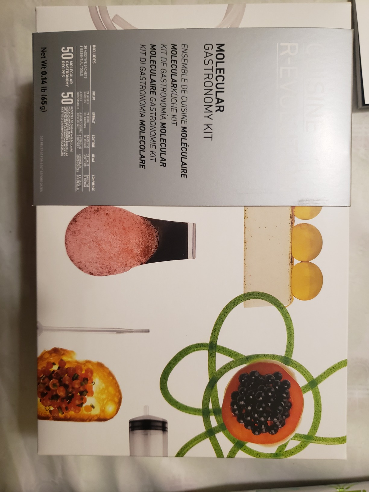Molecular Gastronomy Starter Kit + FREE Recipe Book - Spherification Kit - CUISINE R-EVOLUTION customer photo 1