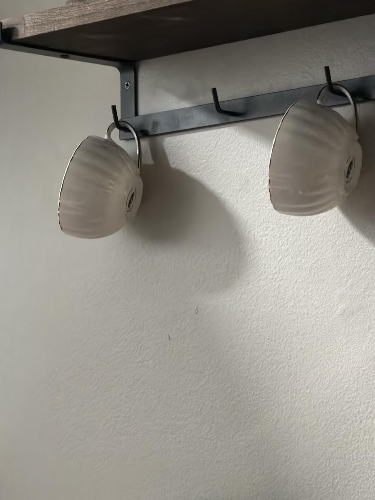 BTaT Cappuccino Cups with Saucers 7 oz, Set of 6, White Porcelain Coffee Cup and Saucer Set for Latte with Golden Trim Design customer photo 1