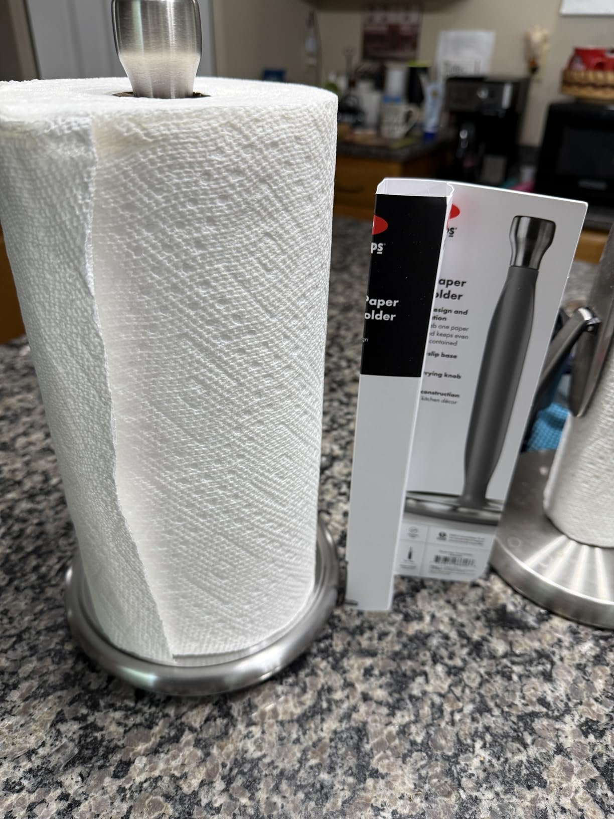 OXO Good Grips Steady Paper Towel Holder Countertop customer photo 2