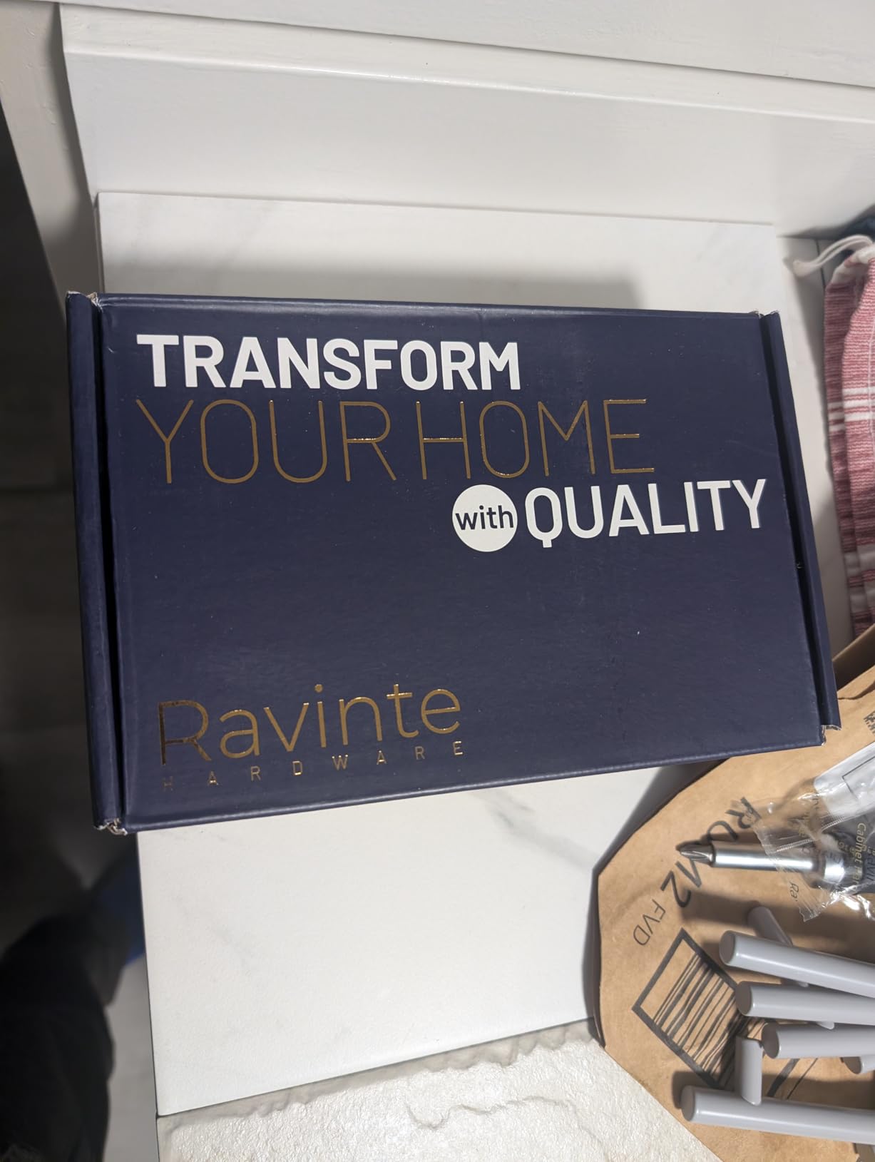 Ravinte 30 Pack 5'' Cabinet Pulls Brushed Nickel Stainless Steel Kitchen Drawer Pulls Cabinet Handles 3