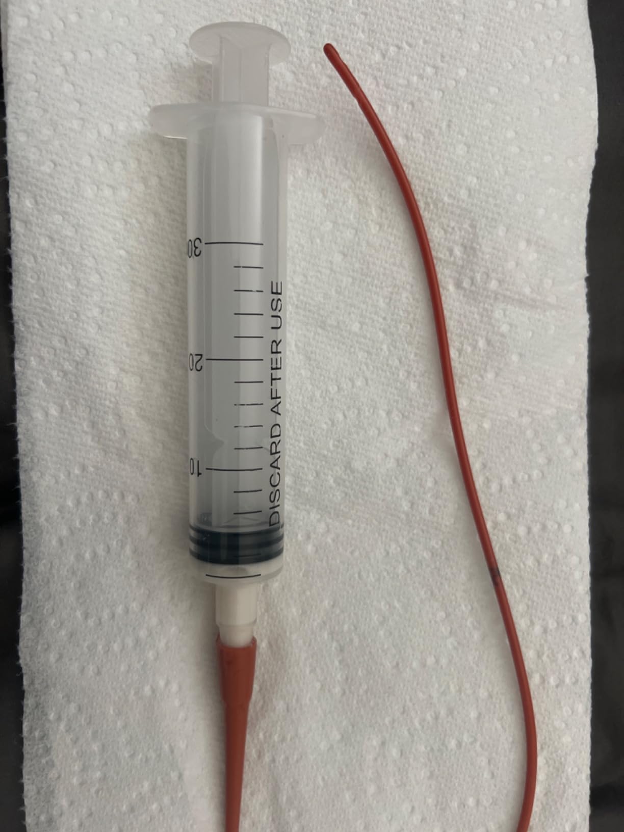 Frienda Large Plastic Syringe 4 Pack Measuring Syringe Tools Dispensing Multiple Uses(20 ml) customer photo 1