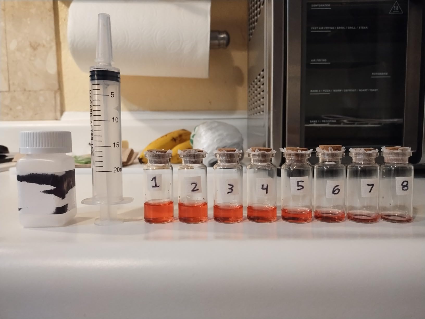 Frienda Large Plastic Syringe 4 Pack Measuring Syringe Tools Dispensing Multiple Uses(20 ml) customer photo 2