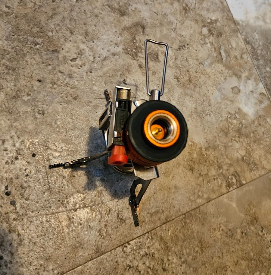 AOTU Portable Camping Stoves Backpacking Stove with Piezo Ignition Stable Support Wind-Resistance Camp Stove for Outdoor Camping Hiking Cooking customer photo 2