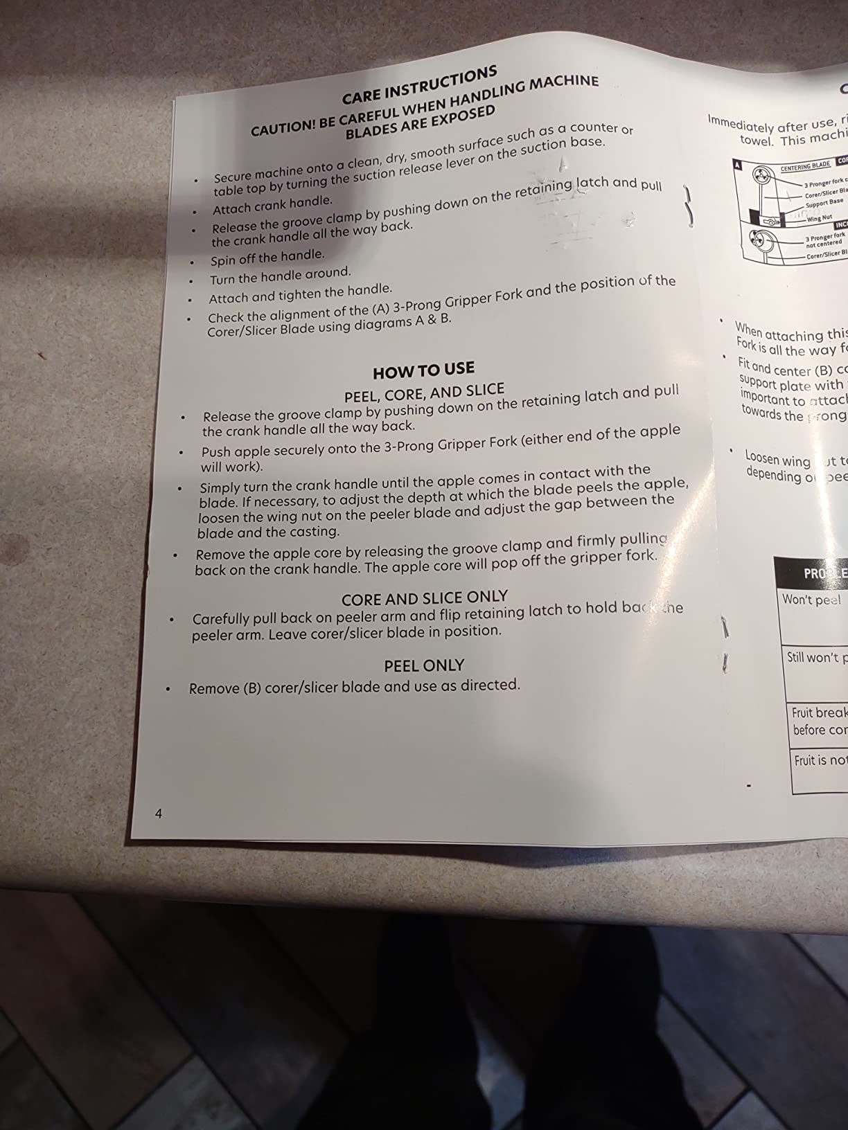 Apple Peeler and Corer - Durable, Heavy Duty Chrome Cast Iron with Powerful Countertop Suction, Hand Crank for Fruits, Apples, Potatoes or Veggies customer photo 2