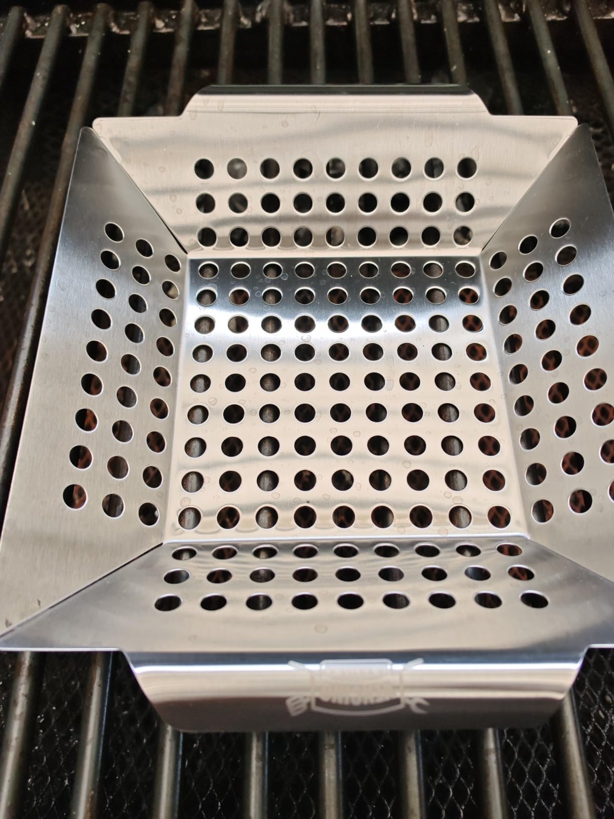 3 Pack Grill Baskets for Outdoor Grill, Heavy Duty Stainless Steel Vegetable Grill Basket, Grilling Basket for Veggies, Grilling Accessories for All Grills & Smokers - Grilling Gifts for Men customer photo 2