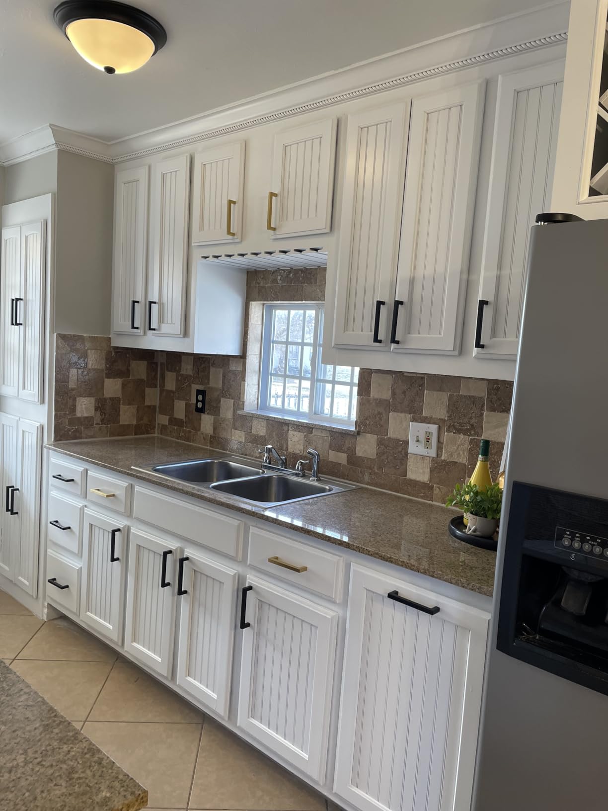 Ravinte 30 Pack 5 Inch Kitchen Square Cabinet Handles Matte Black Pulls Drawer Hardware for Cabinets Cupboard customer photo 1