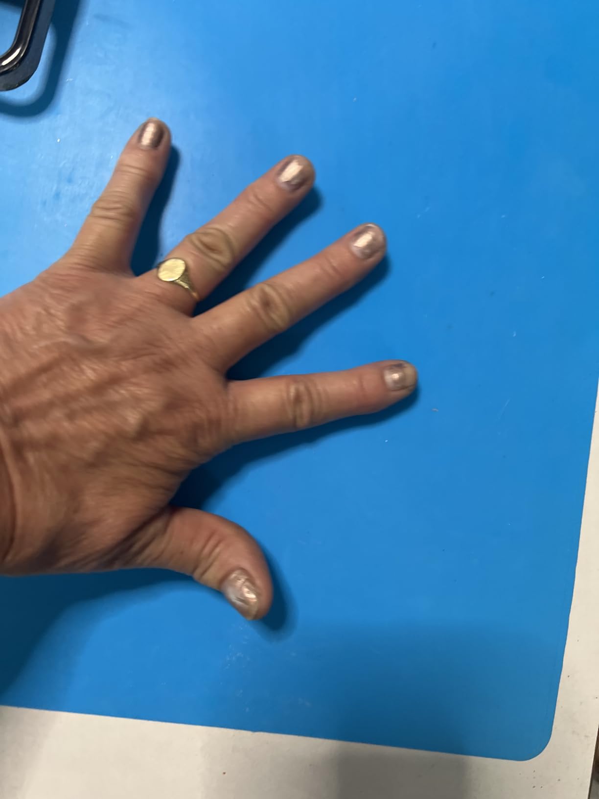 3 Pack Silicone mat Large Silicone Sheets for Crafts, Liquid, Resin Jewelry Casting Molds Mat, Silicone Placemat 15.7 x 11.8 customer photo 2