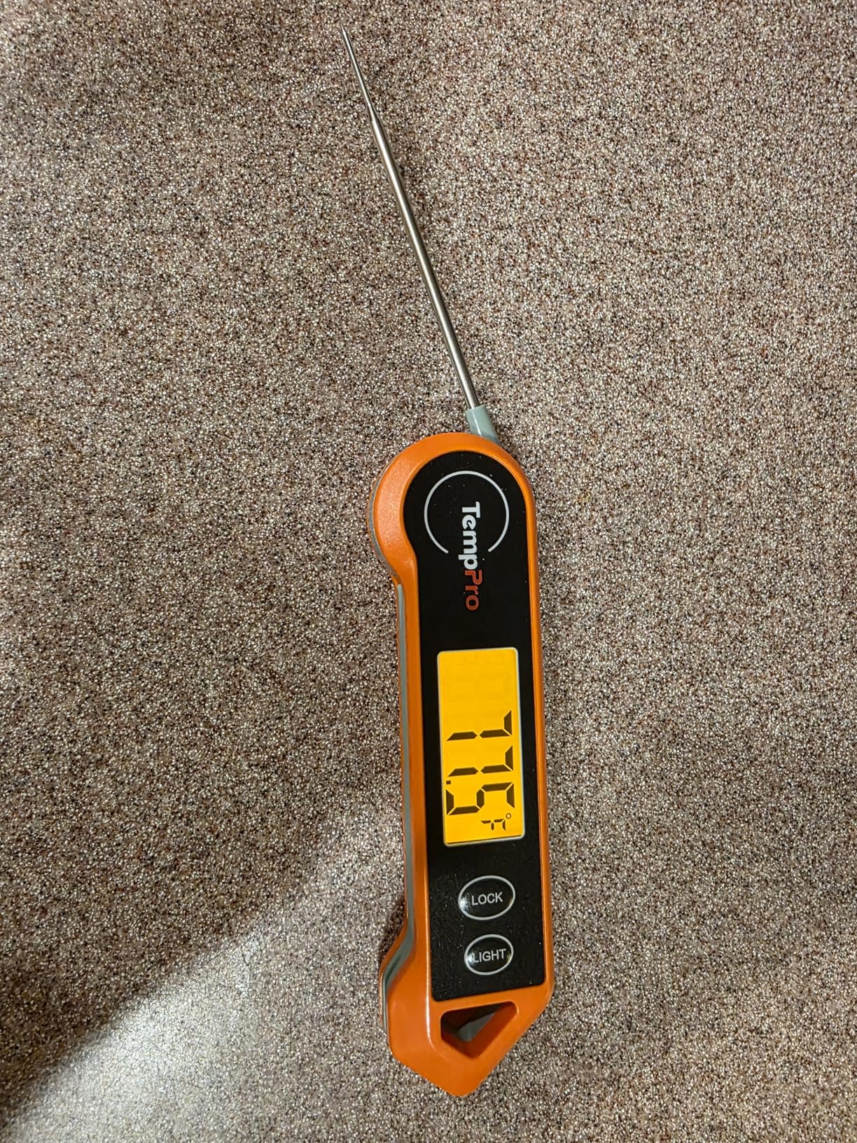 ThermoPro Digital Instant Read Meat Thermometer for Grilling Waterproof Kitchen Cooking Food Thermometer with Ambidextrous Backlit for BBQ Grill Smoker Oil Fry Candy Thermometer customer photo 2