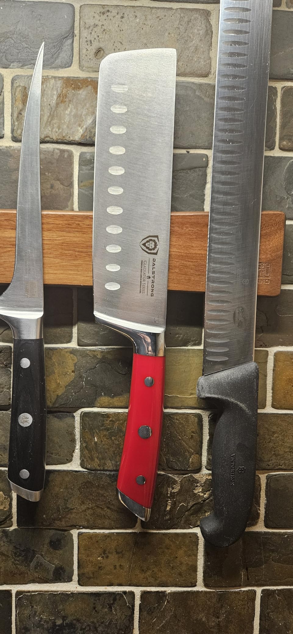 SHAN ZU Fillet Knife 7 Inch- Edge Deboning Fish and Meat Boning Knife, Professional Super Sharp Fish Knives Made of German Stainless Steel Boning Knives with Full Tang Handle customer photo 1