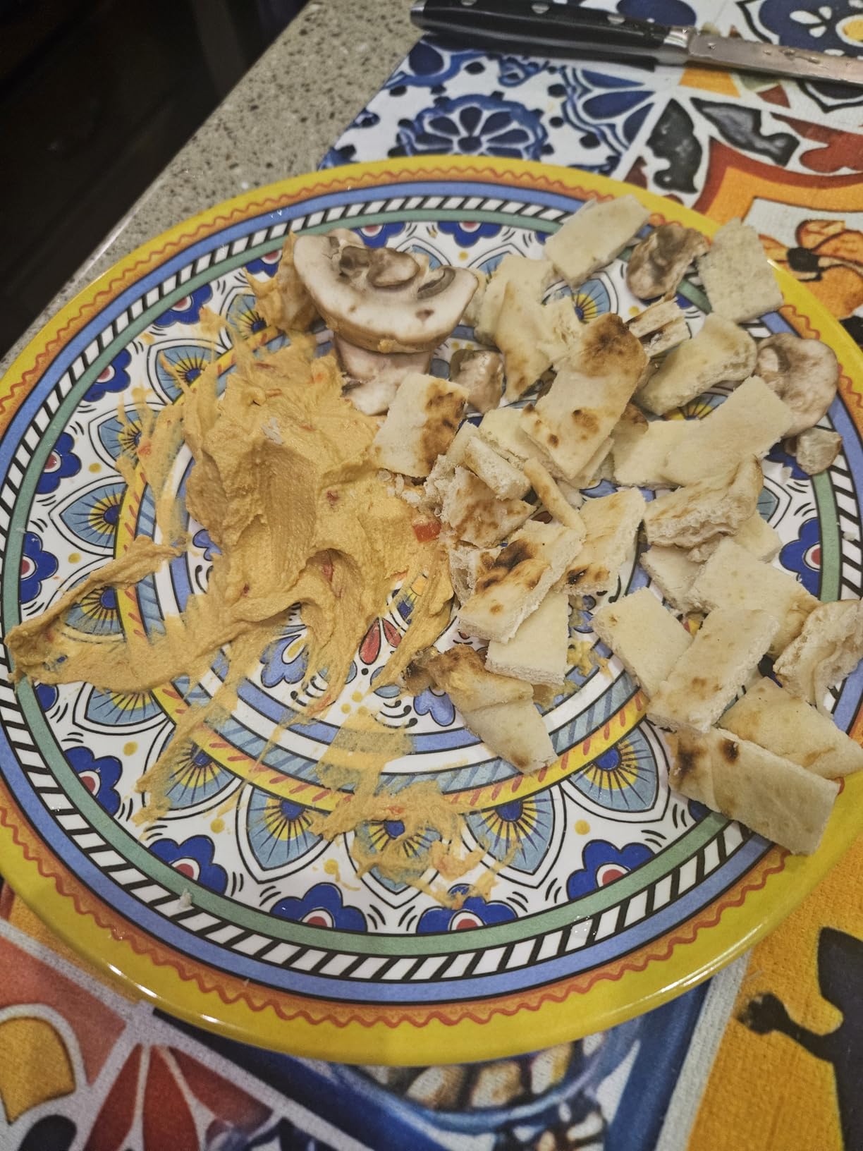 Certified International Portofino 12 Piece Melamine Dinnerware Set, Service for 4, Multi Colored customer photo 1