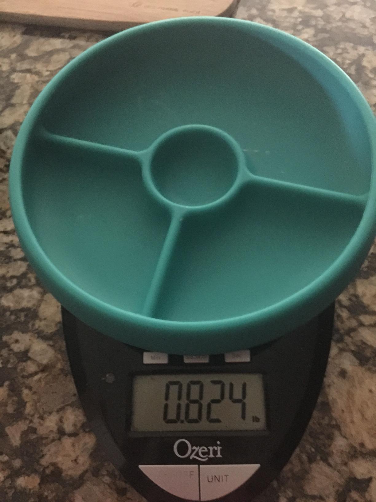 OXO Tot Silicone Divided Plate Teal customer photo 2