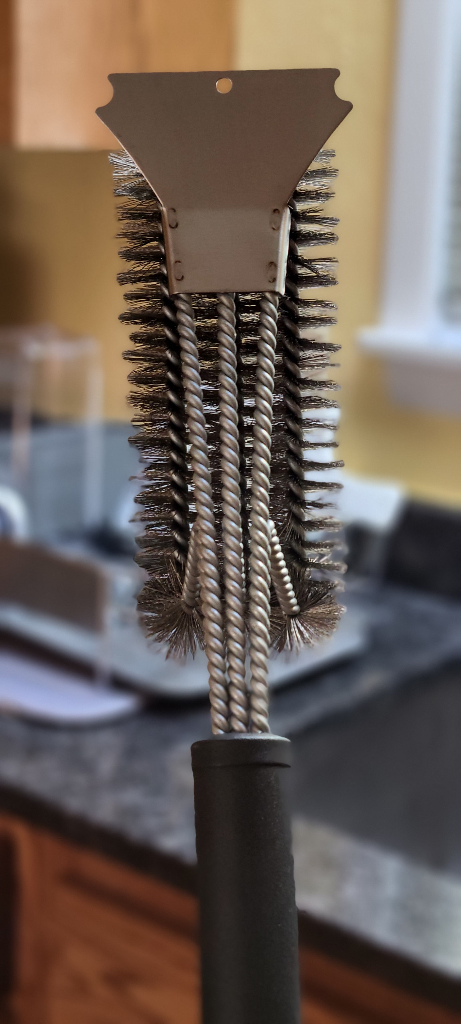 GRILLART Grill Brush and Scraper,18 Inch BBQ Grill Cleaning Brush Kit, Safe Wire Scrubber, Universal Fit BBQ Cleaner Accessories for All Grates customer photo 1