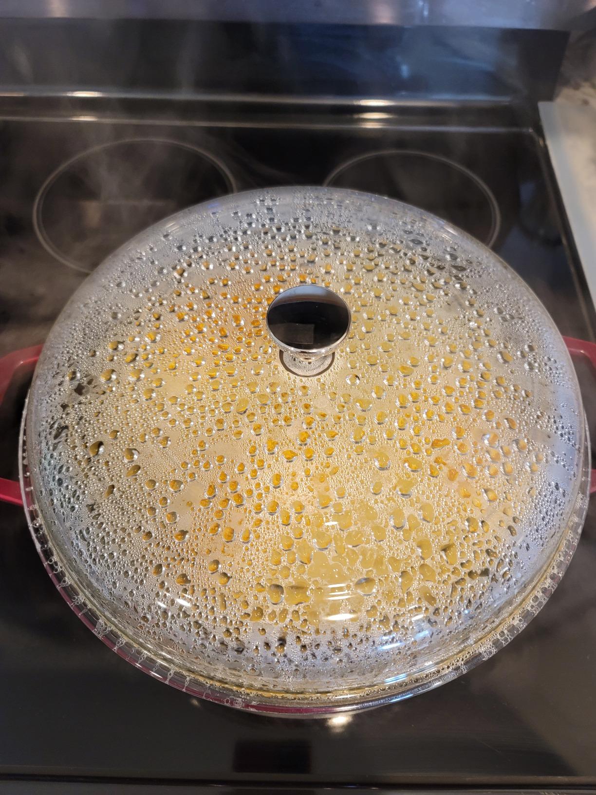 STAUB Cast Iron Braiser with Glass Lid, Dutch Oven, 3.5-quart, serves 3-4, Made in France, White customer photo 2