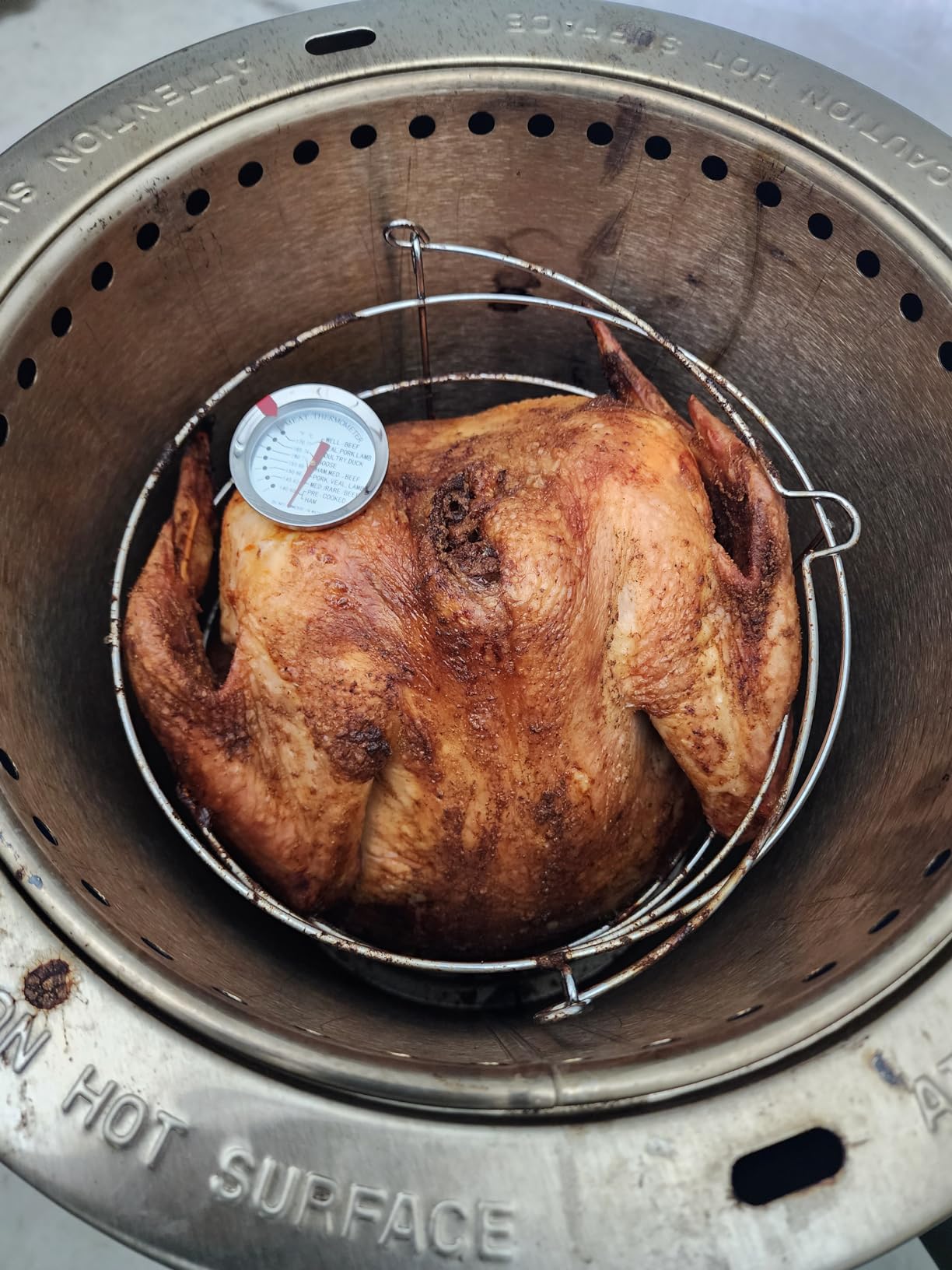 Ofargo Stainless Steel Meat Injector Syringe Kit with 4 Marinade Needles for BBQ Grill Smoker, Easter Day Gifts for Men Dad Husband Him, 2-oz Large Capacity, Both Paper User Manual and E-Book Recipe customer photo 2