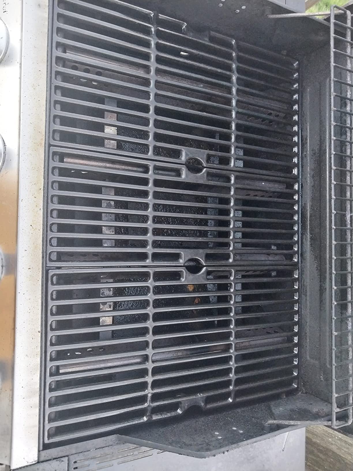 GRILLART Grill Brush [Wire + Helix] Combined BBQ Brush - Safe & Efficient Grill Cleaning Brush - 18