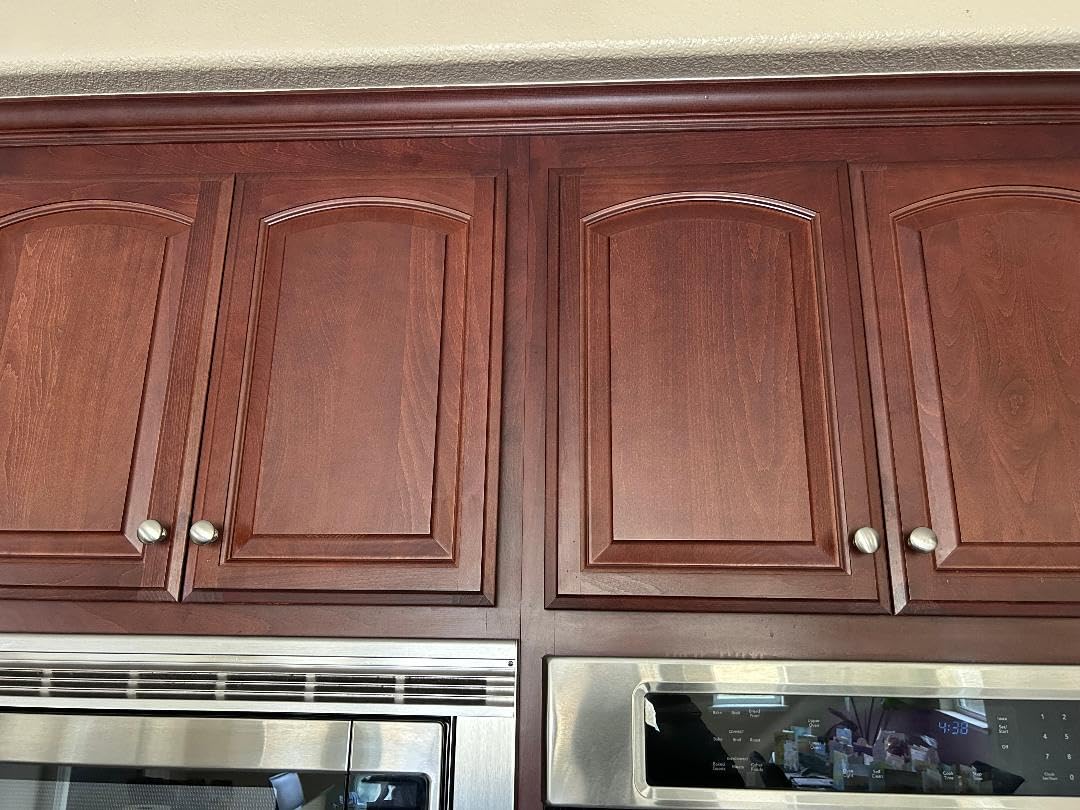 Ravinte 30 Pack Brushed Nickel Round Zinc Cabinet Knobs for Kitchen Bathroom Closet Dresser Cabinets customer photo 1