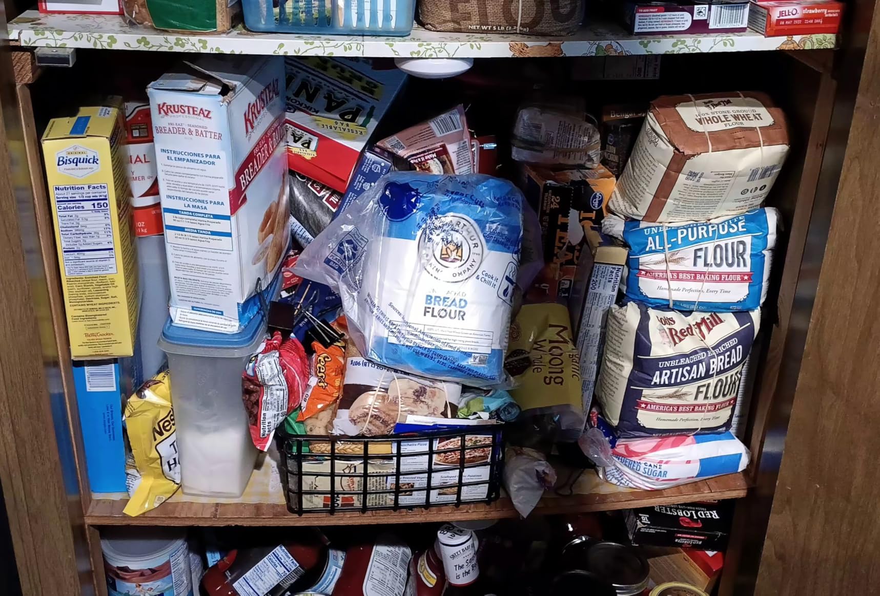 VERONES Large Tall Airtight Food Storage Containers, 10 PACK Plastic Airtight Kitchen & Pantry Organization, Ideal for Flour & Sugar Plastic Canisters with Labels customer photo 2