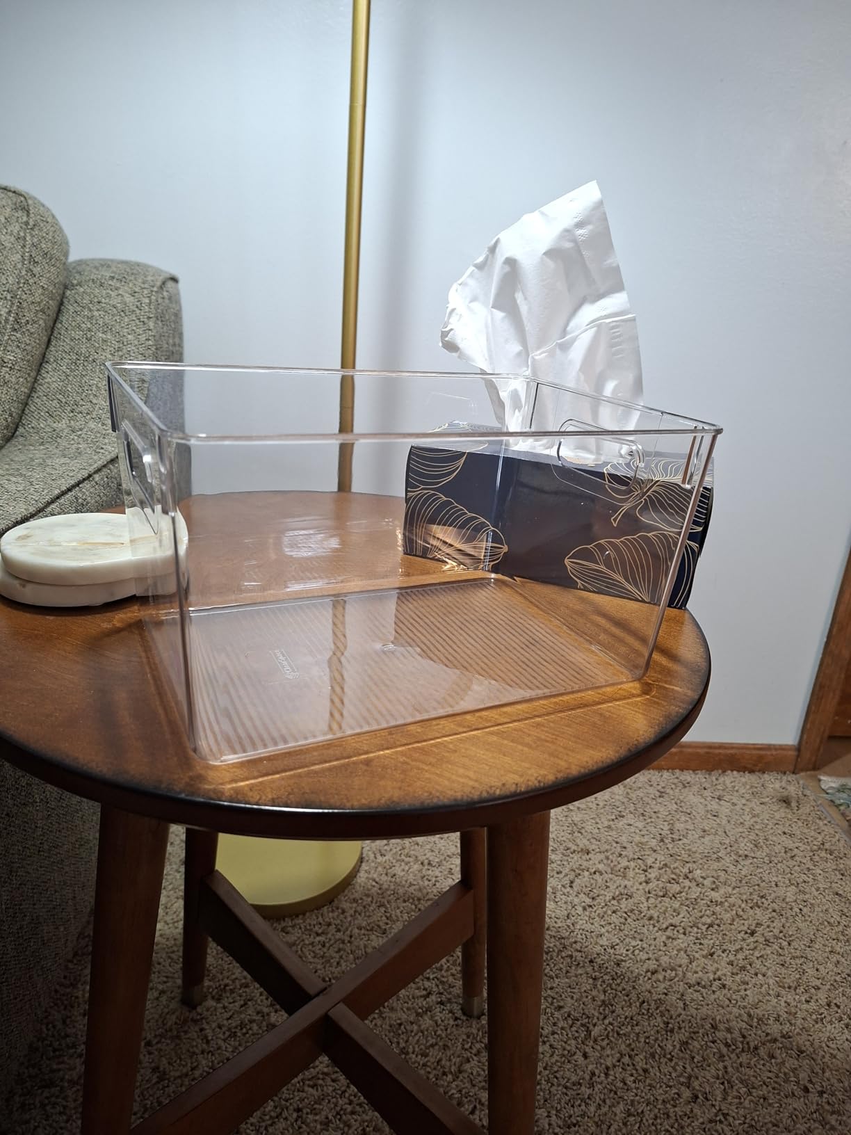 ClearSpace Clear Plastic Storage Bins - Pantry Organizers & Storage Containers, Cabinet Organizer - Home Organization Must Haves for Kitchen, Laundry Room, Office, Closet, Garage & Freezer customer photo 2