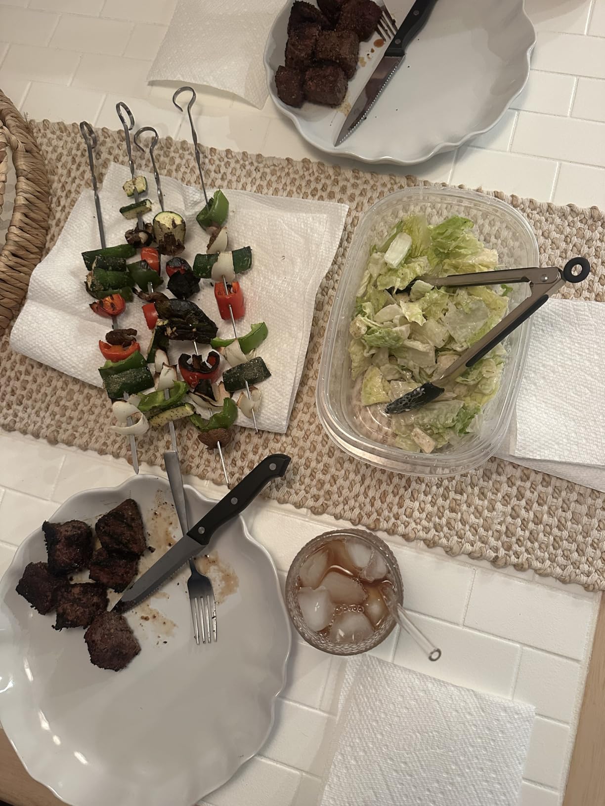 Cifaisi BBQ Grill Accessories Set, 38Pcs Stainless Steel Grill Tools Grilling Accessories with Aluminum Case, Thermometer, Grill Mats for Camping/Backyard Barbecue, Grill Set for Men Women customer photo 2