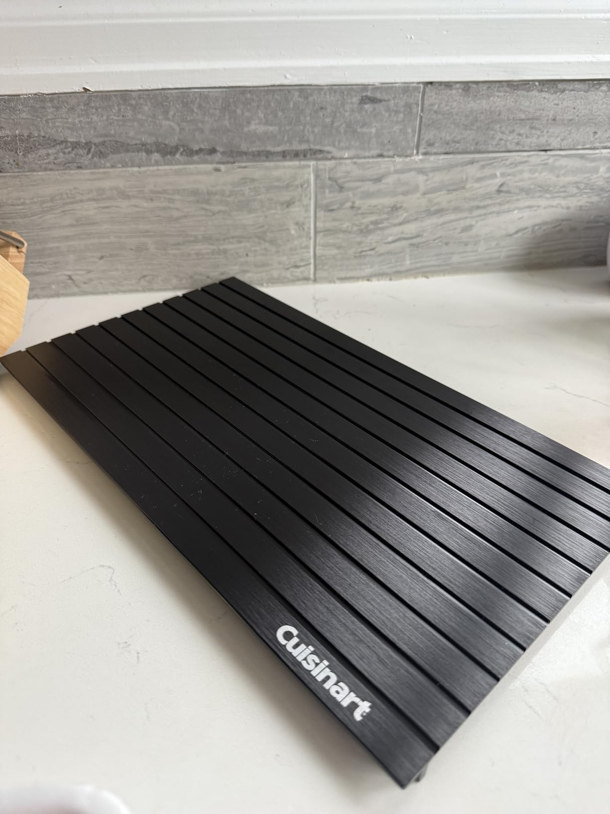 Cuisinart BBQ Defrosting Tray, Conductive Aluminum Rapid Thaw Plate for Frozen Meat, Quick Defrosting Tool that Preserves Natural Flavors, Non Stick Easy to Clean Kitchen Gadget & Grilling Accessories customer photo 2