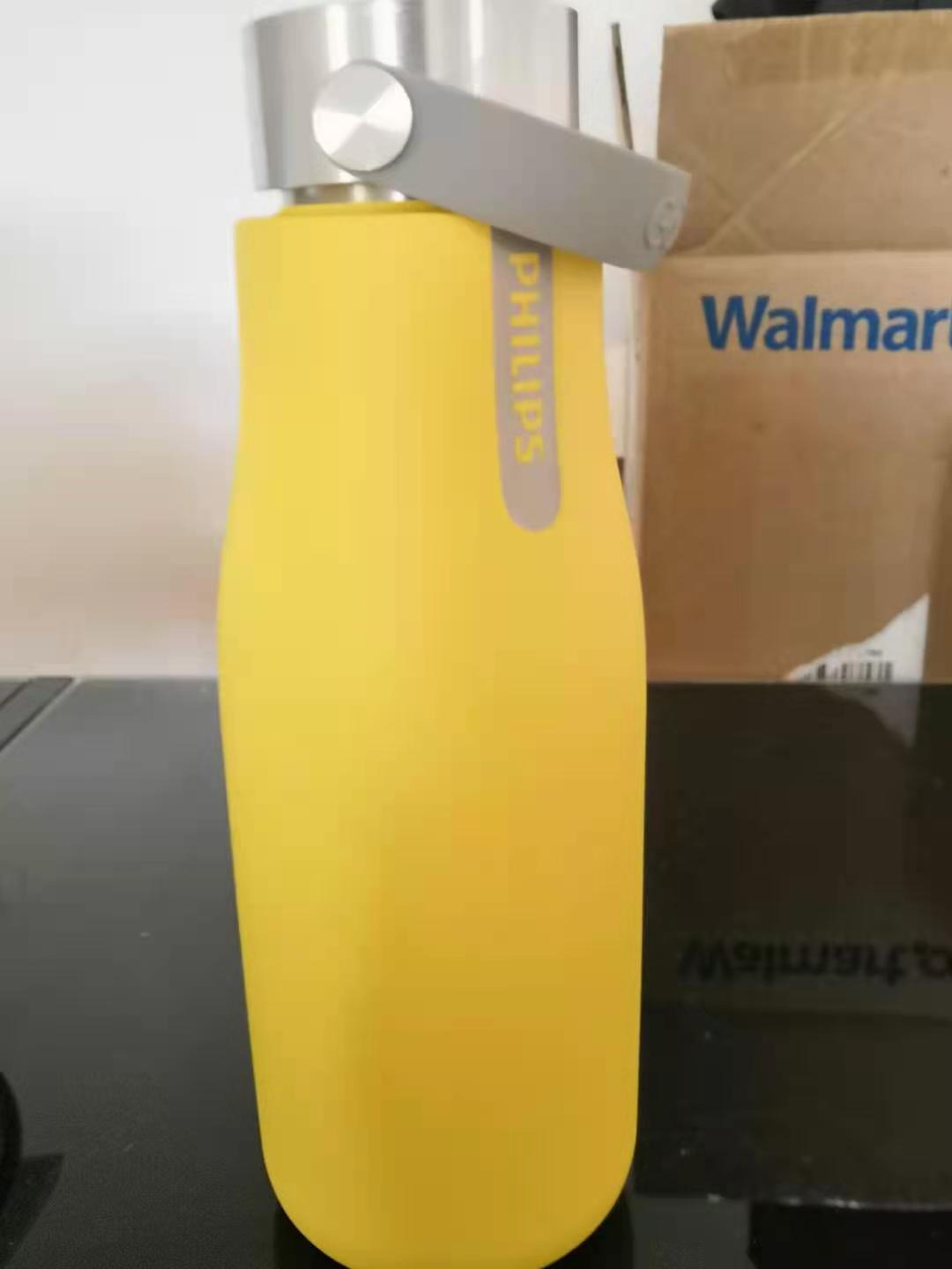 Water GoZero UV Self-Cleaning Smart Water Bottle Vacuum Stainless Steel Insulated Water Bottle with Handle Double-wall, Auto Cleaning, Keep Drink Hot or Cold, BPA Free customer photo 1