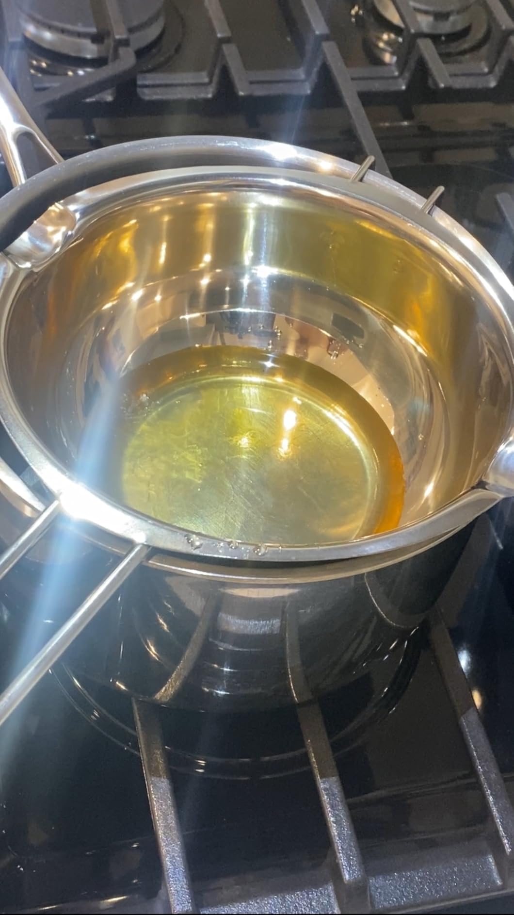 1000ML/1QT Double Boiler Chocolate Melting Pot, 304 Stainless Steel Candle Making Kit with Silicone Spatula for Chocolate, Candy, Candle, Soap, Wax customer photo 1