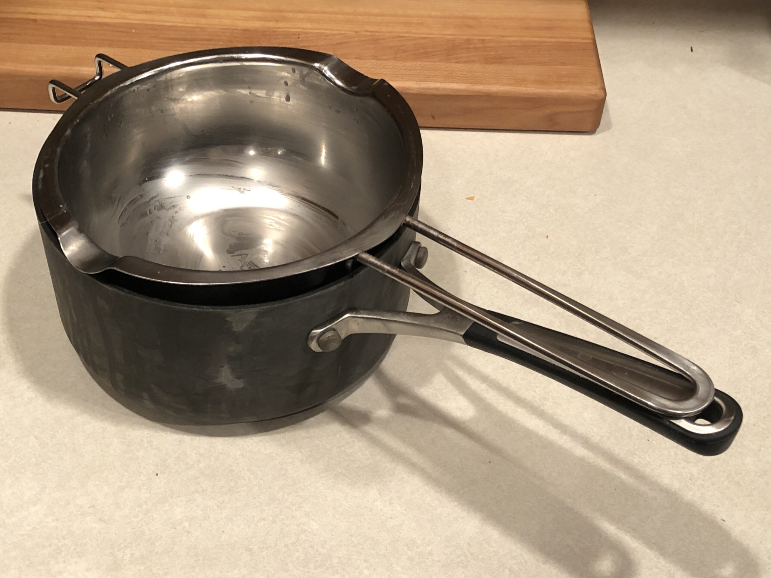 1000ML Double Boiler Pot Set Stainless Steel Melting Pot For Chocolate, Candle and Candy Making (34oz) customer photo 1