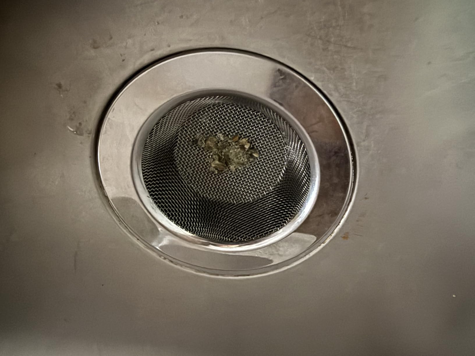 LASSHSWA 2 PCS Kitchen Sink Strainer Stainless Steel, Kitchen Sink Drain Strainer, Sink Strainers with Large Wide Rim 4.5