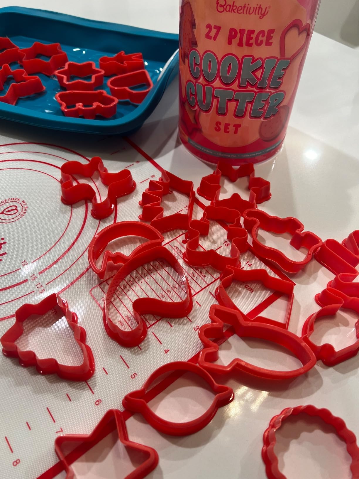 Baketivity 31-Piece Kids Baking Tools Set - Real Cooking Utensils for Children - Safe, Durable, and Fun Kitchen Accessories - Gift for Young Chefs customer photo 2