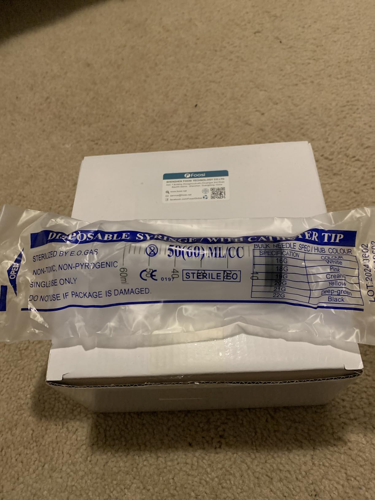 12Pack 60ml Syringe for Liquid - Large Plastic Syringes Without Needle for Food Thick Liquids and Irrigation Water, Lip Gloss Filling, Feeding Dogs Meds, Measuring ( 12 Pack 60 ml / cc ) customer photo 2