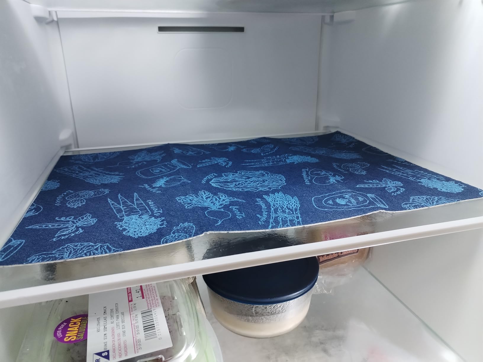 DII Fridge Liner Collection Non-Adhesive, Cut to Fit, Gray Market, 12x24, 6 Piece customer photo 2