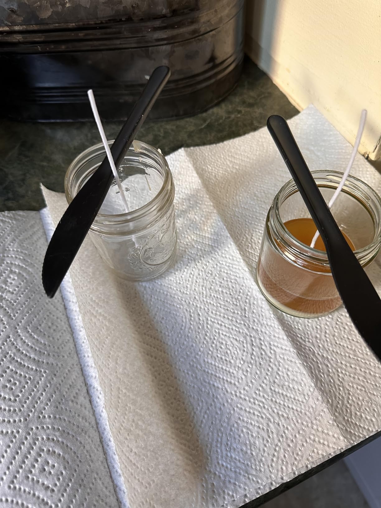 Double Boiler Pot Set, Stainless Steel Melting Pot with Silicone Spatula for Melting Chocolate, Soap, Wax, Candle Making (600ml and 1600ml) customer photo 2