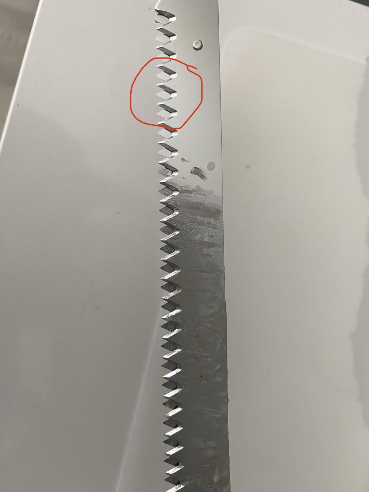 Homaider Electric Knife for Meat Slicing, Turkey, Carving Meat, Bread & More | Ergonomic Handle + 2 Carving Reciprocating Stainless Steel Blades and Serving Fork Included, 6 Foot Cord customer photo 2