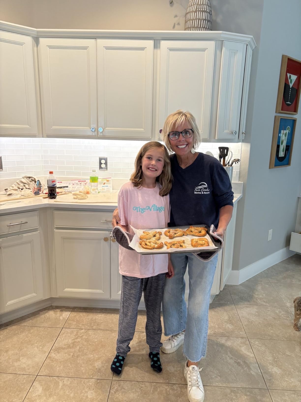 Pretzel Making Kit - Real Cooking Set for Kids Ages 5-12+ with Recipe and Ingredients - Kids Baking Set for Girls & Boys - Great Gift for Family Bonding customer photo 1