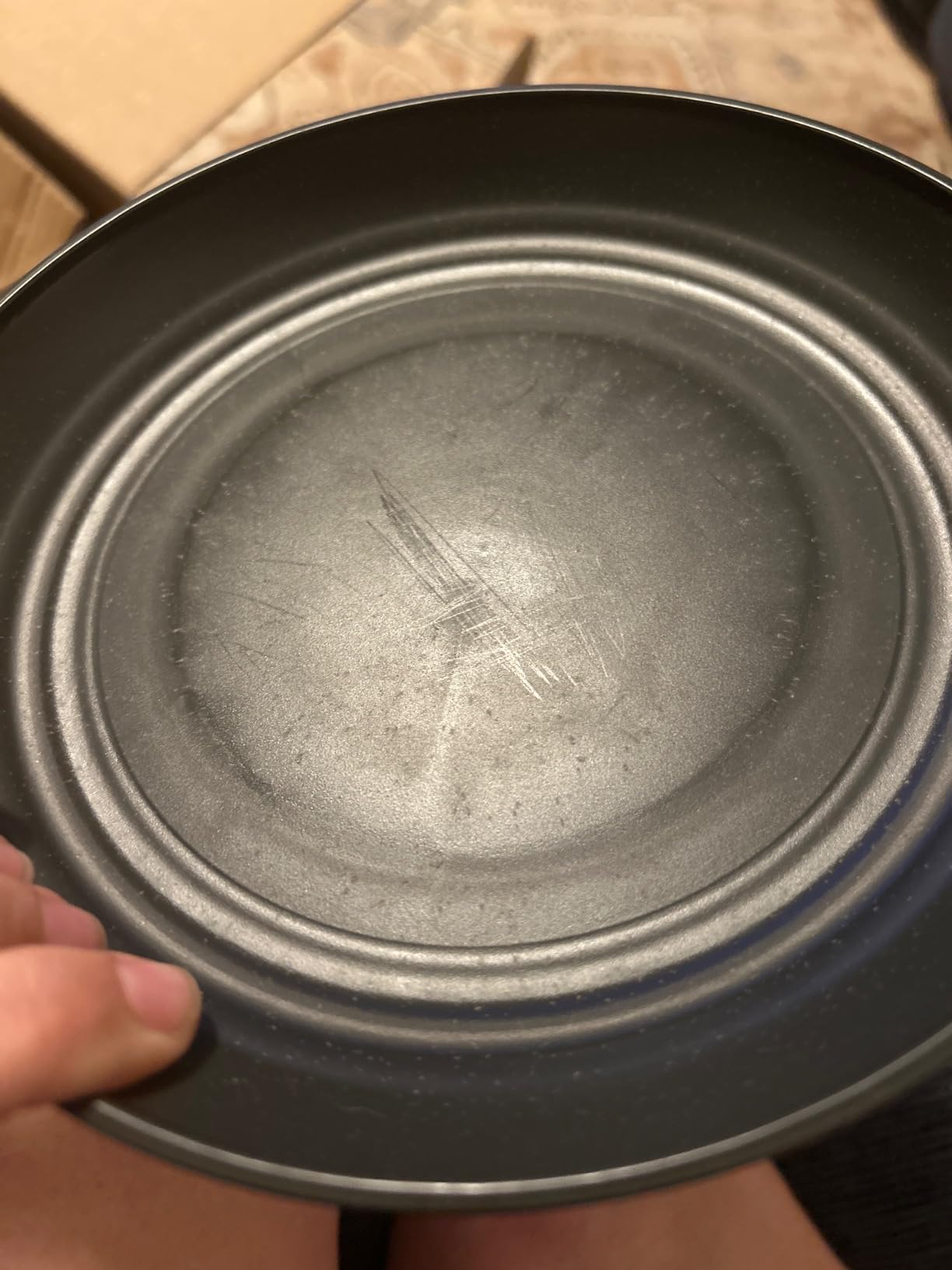 Teivio 32-Piece Kitchen Plastic Wheat Straw Dinnerware Set, Service for 8, Unbreakable Modern Dish Set - Dinner Plate/Dessert Plate/Cereal Bowl/Cup, for Apartment Essentials, Outdoor Camping, Black customer photo 1