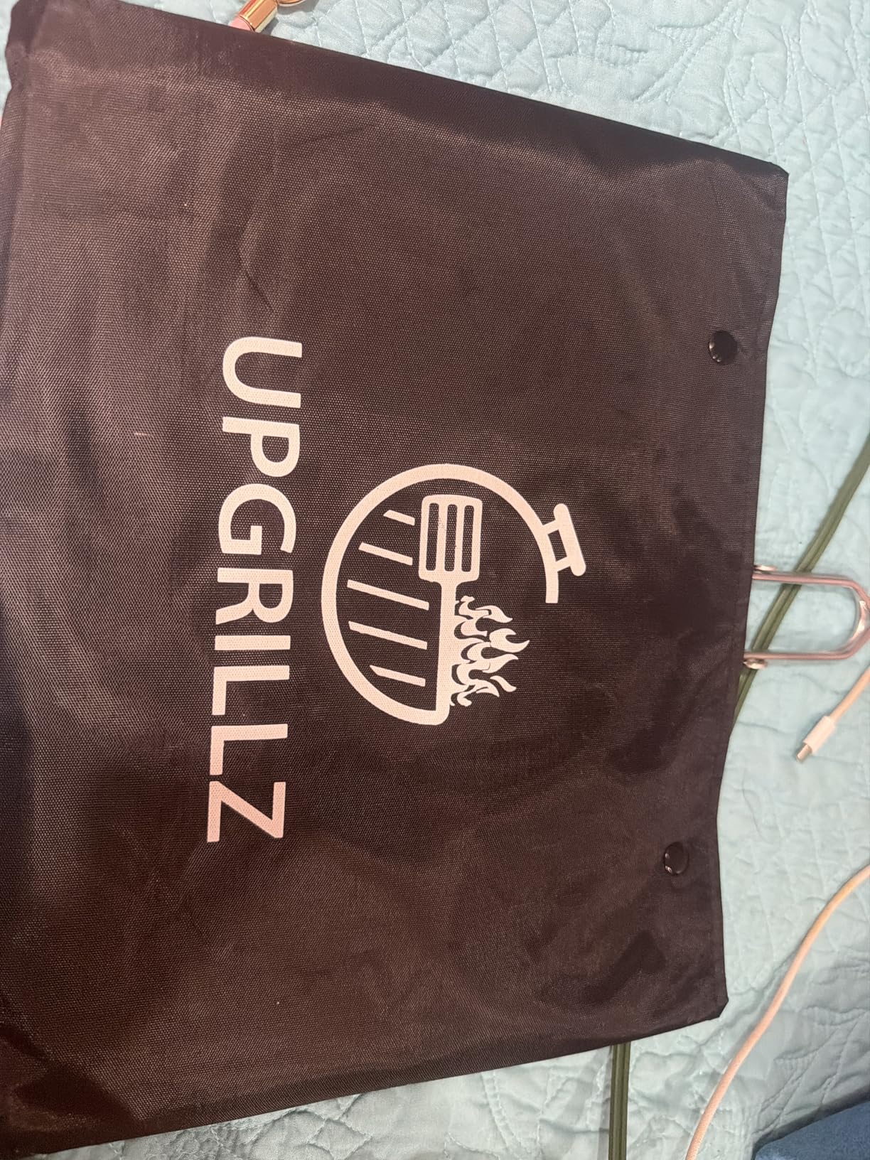 UPGRILLZ Fish Grill Baskets for Outdoor Grill Vegetables, Fish Grilling rack for Grill, BBQ Grilling Basket, Stainless steel Grill Basket for Veggies, shrimp Includes 50 skewers, Silicon Brush, and Carry Bag customer photo 1