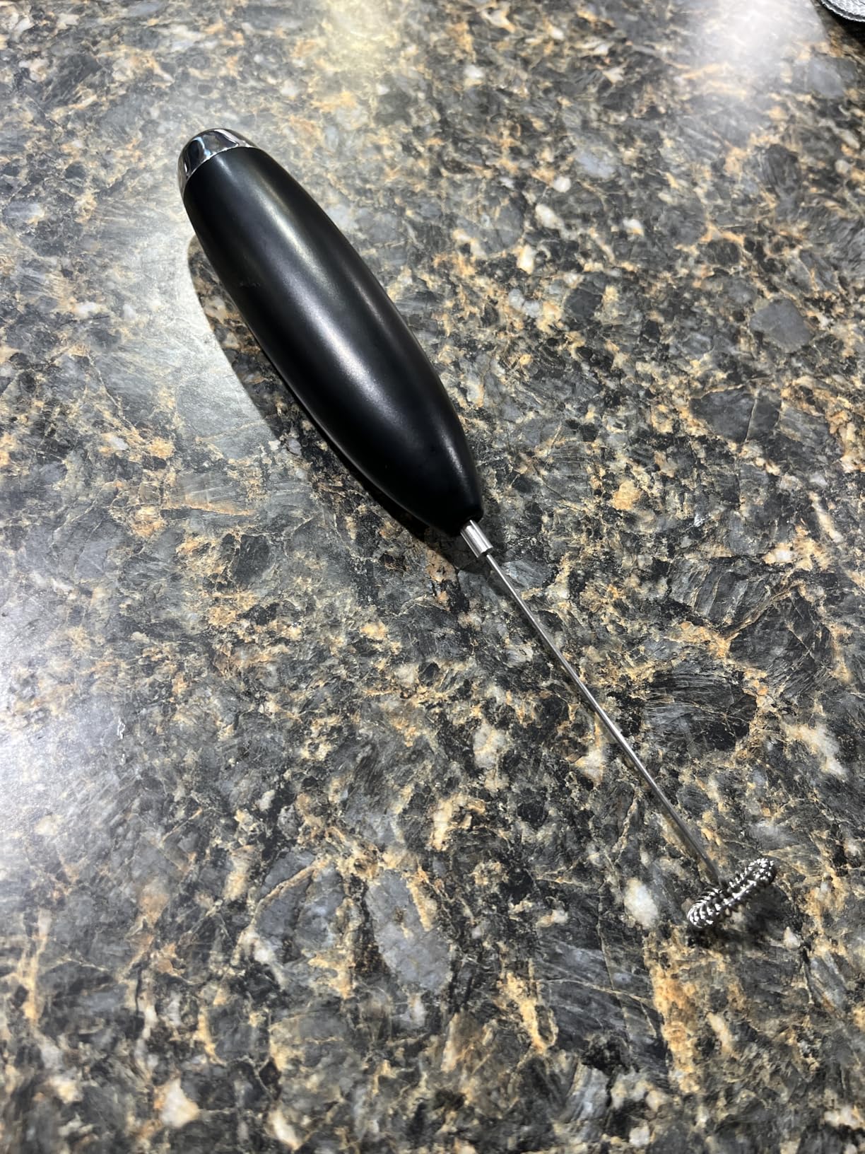 Anteday Electric Milk Frother Handheld, Quality Frother Wand for Coffee, Battery Operated (Not included) Drink Mixer Matcha Whisk, Functionality Foam Maker for Frappe Hot Chocolate, Cappuccino, Lattes customer photo 2