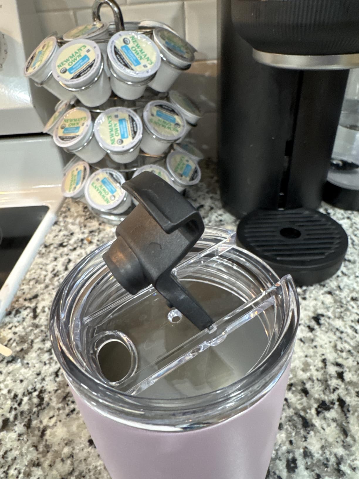 Simple Modern Voyager Tumbler with Flip Lid | Travel Coffee Mug | Insulated Stainless Steel Cold Brew Iced or Hot Coffee Cup | Gifts for Women Men Her Him | 16oz, Sea Glass Sage customer photo 2