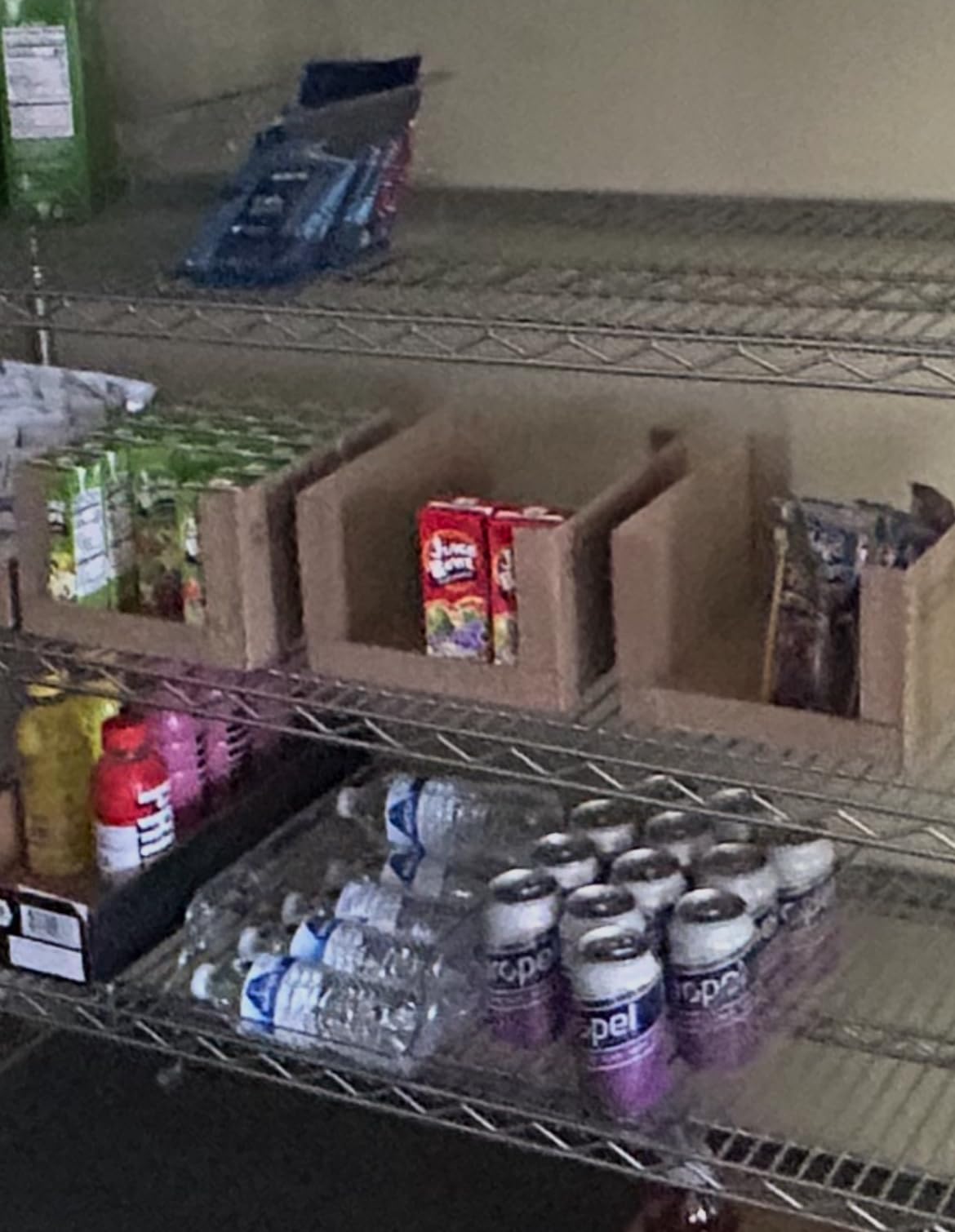 Puricon 2 Pack 16.9 oz Water Bottle Dispenser Organizer for Refrigerator Plastic Container Storage Bin for Fridge Freezer Pantry Kitchen customer photo 2