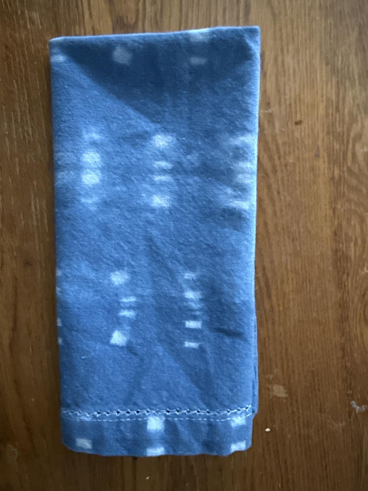 PurpleEssences Set of 12 Hemstitch Cloth Dinner Napkins 100% Cotton - Soft Durable Washable - Ideal for Wedding Spring Easter Summer - Perfect Everyday Use Table Linen 18x18 - White customer photo 2